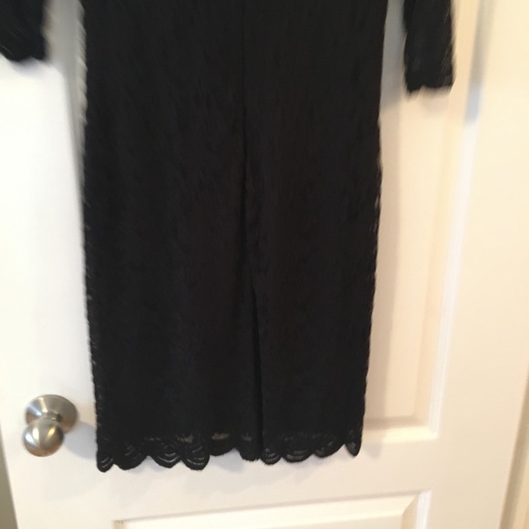 Black lace formal dress - Picture 4 of 6